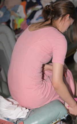 精选街拍作品 NO.1253 一始街拍作品 长裙美女 part1_丽丝库