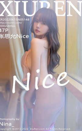 秀人网XIUREN 2022.06.15 VOL.5148 张思允Nice