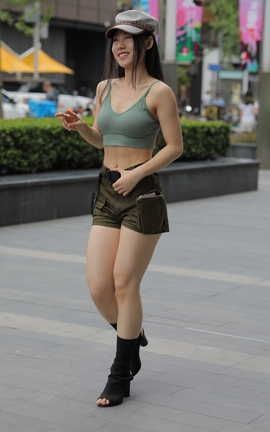 精选街拍作品 NO.0551 凯恩街拍摄影作品 初次见面 让人羡慕的腹肌 part2_丽丝库