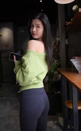 精选街拍作品 NO.0505 魂魂摄影作品 绿衣女孩 part7_丽丝库