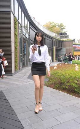 精选街拍作品 NO.0878 程生街拍作品 商城推销美女 part5_丽丝库