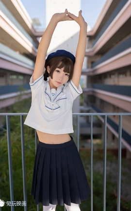 兔玩映画 B75.006 楼梯上的白丝少女_丽丝库