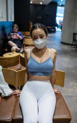 精选街拍作品 NO.0504 凯恩摄影作品 白裤女人 part3_丽丝库