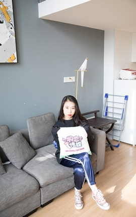 物恋传媒 No.130 璐璐 花团锦簇帆布鞋之美_丽丝库