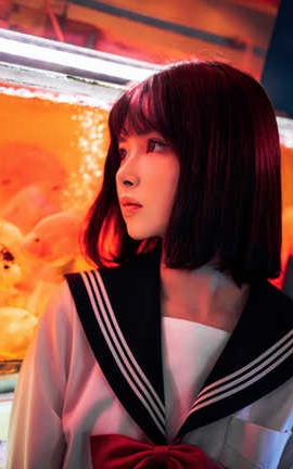 河豚抚子 金鱼jk_丽丝库