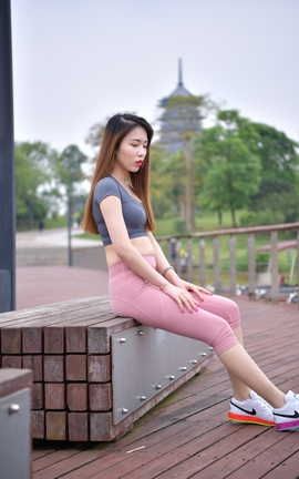 精选街拍作品 NO.0920 小海街拍作品 公园锻炼身体 part3_丽丝库