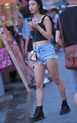 精选街拍作品 NO.0843 咔喳街拍作品 西瓜汁_丽丝库