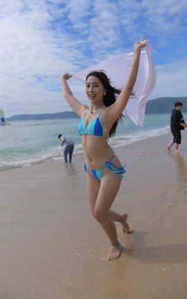 精选街拍作品 NO.0500 红石旅拍摄影作品 蓝色的电影 part5_丽丝库