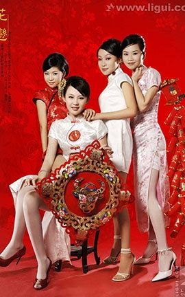 丽柜LiGui写真 2009.01.24 丽柜模特这里给您拜年了