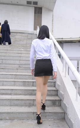 精选街拍作品 NO.0878 程生街拍作品 商城推销美女 part2_丽丝库