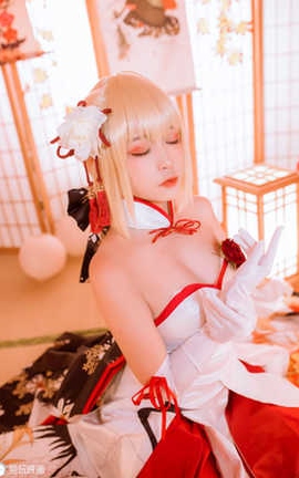 二佐Nisa 兔玩映画 爱宕旗袍_丽丝库