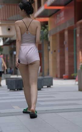 精选街拍作品 NO.1496 一始街拍作品 粉色女孩 part6_丽丝库