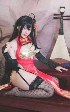 柘烟_Zuken 大凤旗袍_丽丝库