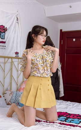 物恋传媒 NO.1087 小敏-橙色思念_丽丝库