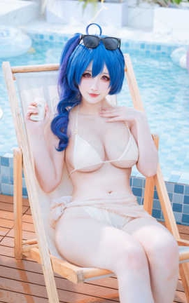 rioko凉凉子 圣姨泳装_丽丝库