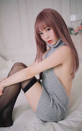 抖娘-利世 海边黑丝_丽丝库