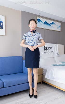 袜啵啵BoBoSocks NO.334 芝士-东航制服、两双高跟鞋、薄肉丝、薄灰丝_丽丝库