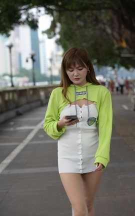 精选街拍作品 NO.0953 程生街拍作品 江边的安娜 part2_丽丝库