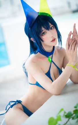 阿包也是兔娘 花园泳装_丽丝库