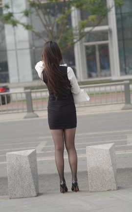 精选街拍作品 NO.0695 牛男街拍 和漂亮女职员的下午茶时光 part3_丽丝库