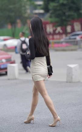 精选街拍作品 NO.1317 凯恩街拍作品 优雅清新的美丽女孩 part2_丽丝库