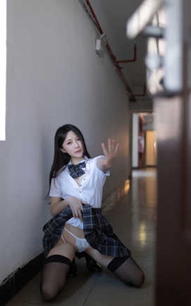 鱼子酱Fish（私拍）- 破碎衬衫写真_丽丝库