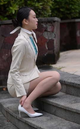 精选街拍作品 NO.0508 魂魂旅拍摄影作品 蓝色的幻想 part4_丽丝库