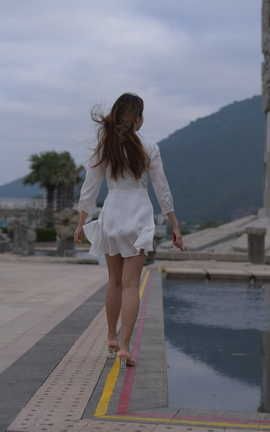 精选街拍作品 NO.0537 红石旅拍摄影作品 黑色泳装美女 part3_丽丝库