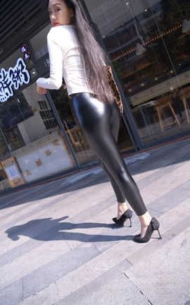 精选街拍作品 NO.0467 魂魂街拍作品 皮裤 一步之遥 part11_丽丝库