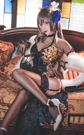 然理理 路易九世旗袍_丽丝库