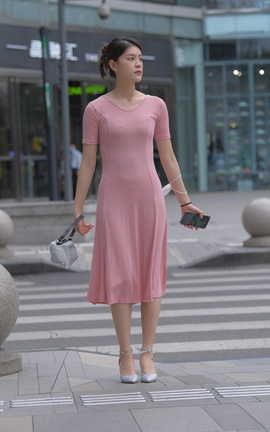 精选街拍作品 NO.1253 一始街拍作品 长裙美女 part3_丽丝库