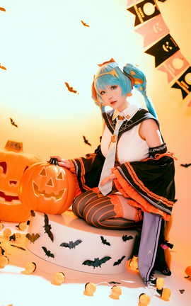 星之迟迟 初音未来万圣节_丽丝库