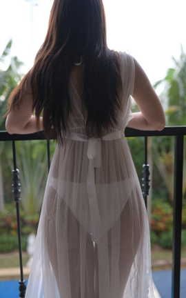 精选街拍作品 NO.0545 一筒摄影作品 白色比基尼女孩 part1_丽丝库