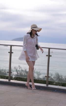 精选街拍作品 NO.0435 红石旅拍摄影作品 第一篇 白与红 part11_丽丝库