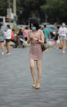 精选街拍作品 NO.0641 四九城嘎子街拍作品 性感包臀裙高跟小姐姐 part1_丽丝库