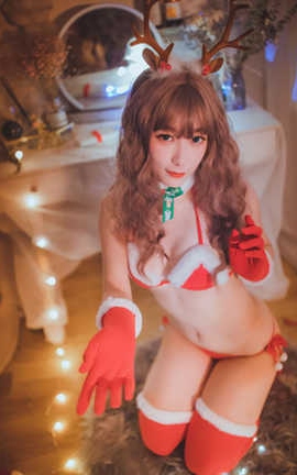 甜糖大魔王 双人圣诞麋鹿_丽丝库