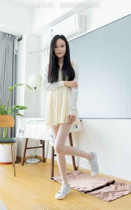 袜啵啵BoBoSocks NO.517 焦糖-帆布鞋、薄白丝_丽丝库