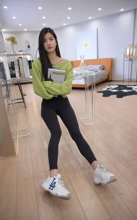 精选街拍作品 NO.0505 魂魂摄影作品 绿衣女孩 part10_丽丝库