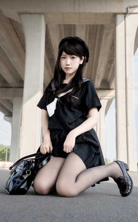 不呆猫 放课后野外JK_丽丝库