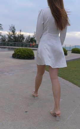 精选街拍作品 NO.0537 红石旅拍摄影作品 黑色泳装美女 part2_丽丝库