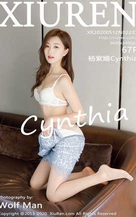 秀人网XiuRen 2020.05.12  No.2237 杨紫嫣Cynthia