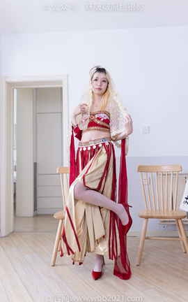 袜啵啵BoBoSocks NO.540 小甜豆-高跟鞋、油亮薄白丝_丽丝库