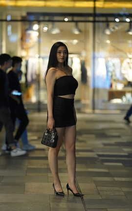 精选街拍作品 NO.1487 两个漂亮的小姐姐_丽丝库