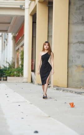 精选街拍作品 NO.0939 小S街拍作品 苗条姑娘肉丝 part3_丽丝库