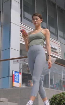 精选街拍作品 NO.1227 一始街拍作品 忘却挚爱之攀岩 part4_丽丝库