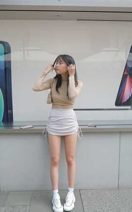 精选街拍作品 NO.0589 凯恩街拍摄影作品 可爱热裤小妹 part2_丽丝库