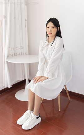 物恋传媒 NO.1049 小竹-白的色彩_丽丝库