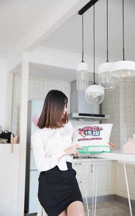 物恋传媒 No.121 猫耳 开工开工！轻OL风登场_丽丝库