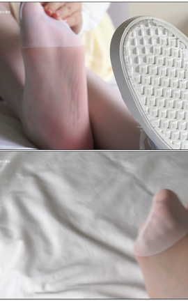 袜啵啵BoBoSocks NO.005 小甜豆-帆布鞋薄白丝[1920X1080][]_丽丝库