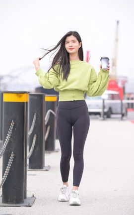 精选街拍作品 NO.0505 魂魂摄影作品 绿衣女孩 part3_丽丝库